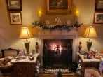 Christmas fireplace Christmas fireplace